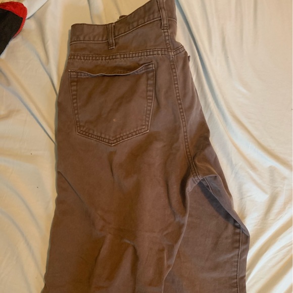 Brown gap pants carhartt material, slit in ankles - Picture 3 of 5